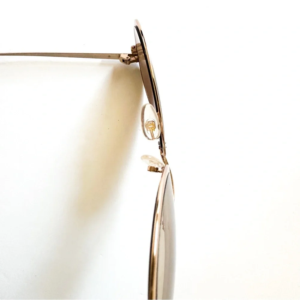 Tom Ford Dashel TF508 Aviator Unisex Sunglasses in Rose Gold EUC